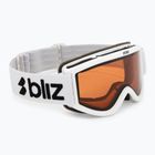Maschera da sci per bambini Bliz Pixie Jr matte white/orange