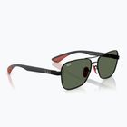 Occhiali da sole Ray-Ban Rb8336M Scuderia matt black/dark green