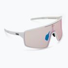 Occhiali da sole Bliz P001 Nano Optics Nordic Light bianco opaco/corallo/blu arancione multi
