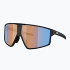 Occhiali da sole Bliz P002 Nano Optics Nordic Light nero opaco/corallo/blu arancione multi