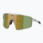 Occhiali da sole Bliz P001S transparent white/brown green multi