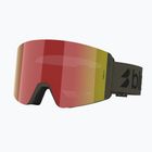 Maschera da sci Bliz G003 matte camo green/brown/red multi