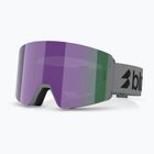 Maschera da sci Bliz G003 matte grey/brown/purple multi