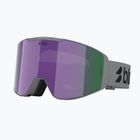 Maschera da sci Bliz G004 matte grey/brown/purple multi