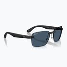 Occhiali da sole Ray-Ban RB4470 Polarized+ Lenses matt sand black/blue polarized