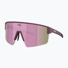 Occhiali da sole Bliz P004 Small matte burgundy/brown rose multi