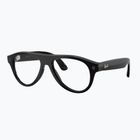 Occhiali con telecamera Ray-Ban Meta Aviator shiny black/trs g. green