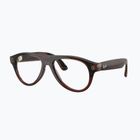 Occhiali con telecamera Ray-Ban Meta Aviator transp. umber/trs jade