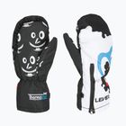 Level Lucky Mitt guanto da sci per bambini in kit bianco