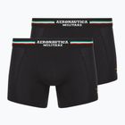Boxer Aeronautica Militare AM1UBX002 Trunk 2 paia black