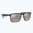Occhiali da sole Ray-Ban Rb4264 Polarized+ Lenses matte black/silver polarized+