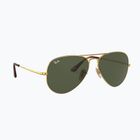 Occhiali da sole Ray-Ban Aviator Metal II gold arista/green g-15