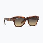 Occhiali da sole Ray-Ban State Street brown/brown gradient