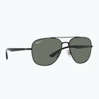 Occhiali da sole Ray-Ban RB3683 black/green g-15 polarized