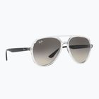 Occhiali da sole Ray-Ban RB4376 polarized transparent/grey gradient