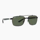 Occhiali da sole Ray-Ban RB3701 black/dark green