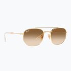 Occhiali da sole Ray-Ban RB3707 Polarized+ Lenses arista gold/brown