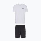 EA7 Emporio Armani Ventus7 Travel, set T-shirt + pantaloncini bianco/nero