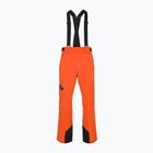 EA7 Emporio Armani pantaloni da sci da uomo Pantaloni 6RPP27 arancione fluo