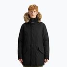 Giacca da uomo Woolrich Polar High Collar Fur nera