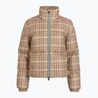 Giacca da donna Woolrich Printed Wool beige check