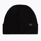 Berretto invernale da uomo Woolrich Knitted Ribbed Beanie black