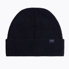 Berretto invernale da uomo Woolrich Knitted Ribbed Beanie melton blue