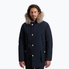 Cappotto imbottito da uomo Woolrich Arctic Detachable Fur Parka melton blue