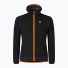 Giacca Montura Premium Wind Hoody nero/mandarino da uomo