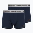 Boxer da uomo Aeronautica Militare AM1UBX004 2 pack navy