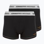 Bokserki Aeronautica Militare AM1UBX004 Trunk 2 pary black