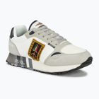 Scarpe da uomo Aeronautica Militare Frecce Tricolori bianco sporco