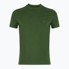 T-shirt da uomo Aeronautica Militare 251TS2377J633 verde foresta lavato