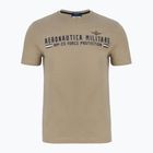T-shirt Aeronautica Militare Heritage dune beige da uomo