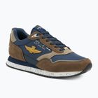 Scarpe da uomo Aeronautica Militare 252SC0288UCT03545 navy blue/brown