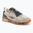 Scarpe uomo Aeronautica Militare 252SC0276UCT03546 multicolor beige/navy blue