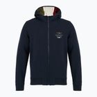 Felpa uomo Aeronautica Militare Hoodie navy blue