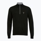 Maglione uomo Aeronautica Militare 1/2 Zip jet black