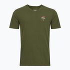 T-shirt uomo Aeronautica Militare AM1UTI006 scollo a V military