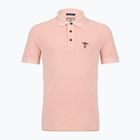 Maglietta da uomo Aeronautica Militare PO1925UP00406 Polo lotus pink