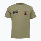Maglietta da uomo Aeronautica Militare TS2544UJ00592 lichen green