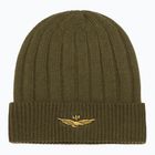 Berretto invernale da uomo Czapka Aeronautica Militare 262CU0098UL00485 verde militare