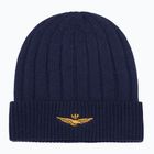 Berretto invernale da uomo Czapka Aeronautica Militare 262CU0098UL00485 blu navy