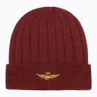Berretto invernale da uomo Czapka Aeronautica Militare 262CU0098UL00485 bordeaux