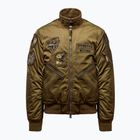 Giacca uomo Kurtka Aeronautica Militare 262AB3077UCT04361 Bomber fern green