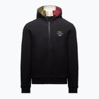 Felpa da uomo Aeronautica Militare 262FE2097UF00662 Hoodie jet black