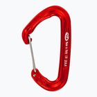 Moschettone da arrampicata Climbing Technology Fly-Weight Evo red