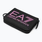 Portafoglio EA7 Emporio Armani Train Zip Around nero/ciclamino