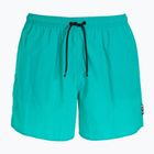 Pantaloncini da bagno EA7 Emporio Armani Water Reactive Monogram Boxer da uomo verde spettro