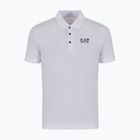 Polo uomo EA7 Emporio Armani Train Visibility bianco